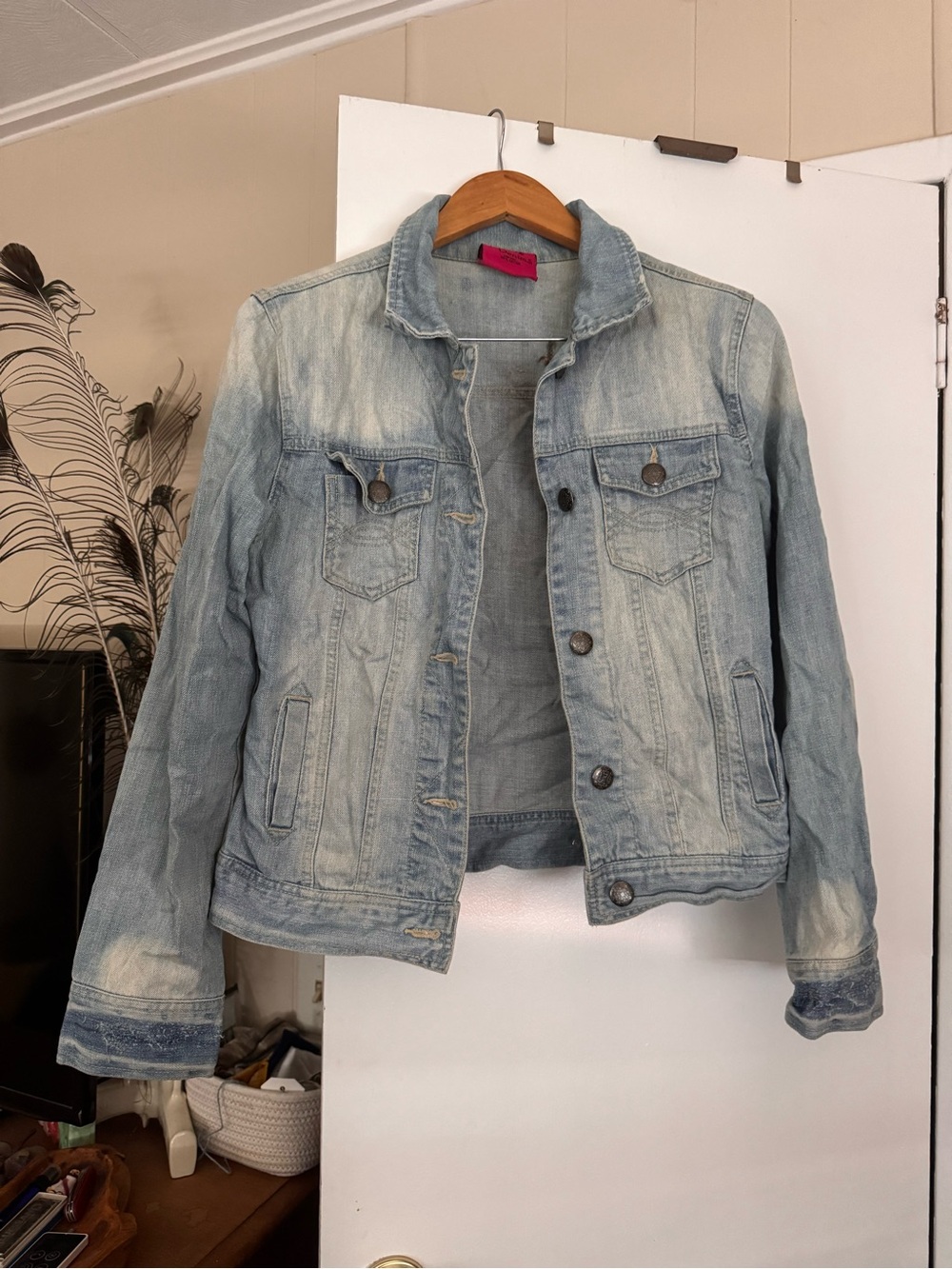 Light Blue Denim Jean Jacket - Unbranded